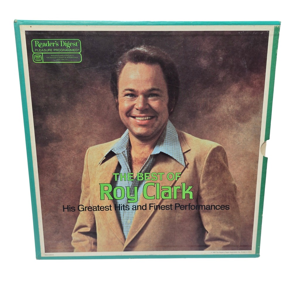 Roy Clark The Best of His Greatest Hits 5 LP Box Set Reader's Digest RCA 1983*